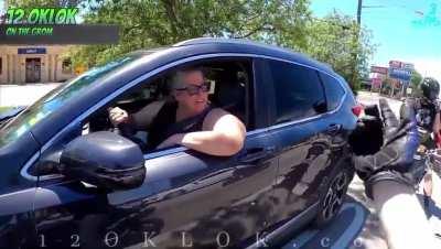 To be a BAdasS BiKEr. Get wrecked, asshat.