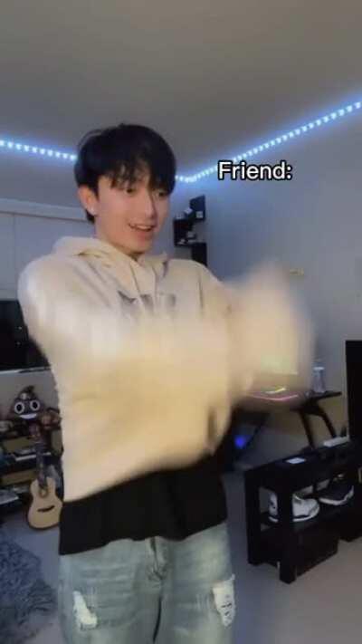 Teacher, it's exactly what it looks like