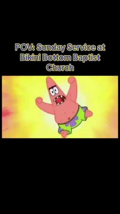 I need to be in this church bro 