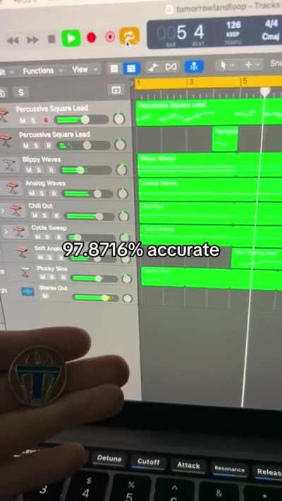 I remade the Tomorrowland music on my computer 🤣