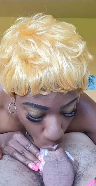 when i get surprise cum i just take it