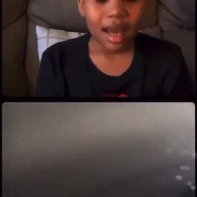 Why they messing with this kid? 😭😭