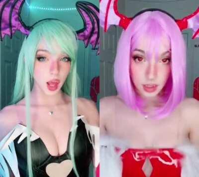 Miss Bri Cosplay as Morrigan and Lilith