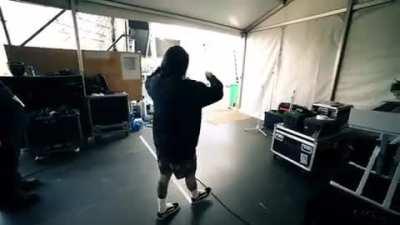 Mac Miller About To Perform Cinderella💍