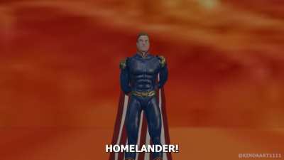 Homelander trapped in the Yo Gabba Gulags