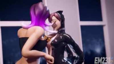 Uh-oh. Sneaky D.va Got Caught (EM231) [Overwatch]