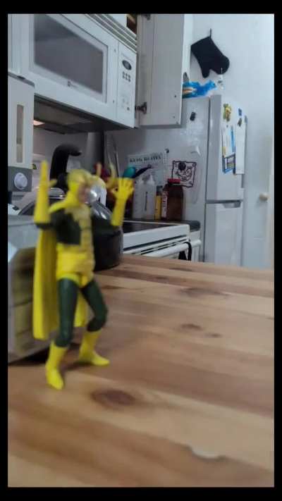 Cross Post: A little action figure skit my son and I made