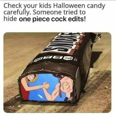 Important PSA for anybody trick or treating tonight: