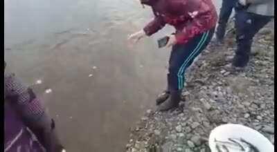 fishing in Kamchatka