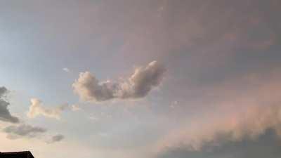 Bubi felhők (sokadik ilyen post tudom, de ezek mozognak is)