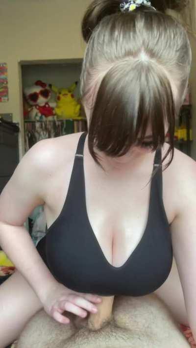 One of my favorite ways to make him cum