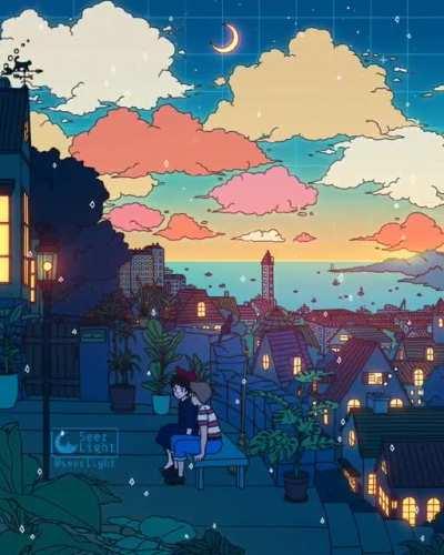 Town with an Ocean View [SeerLight]