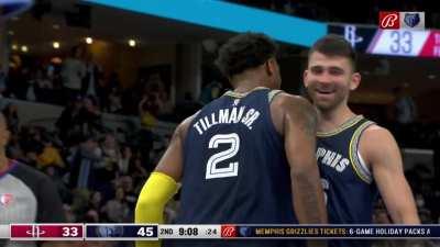 [Highlight] Xavier Tillman puts Sengun on a poster