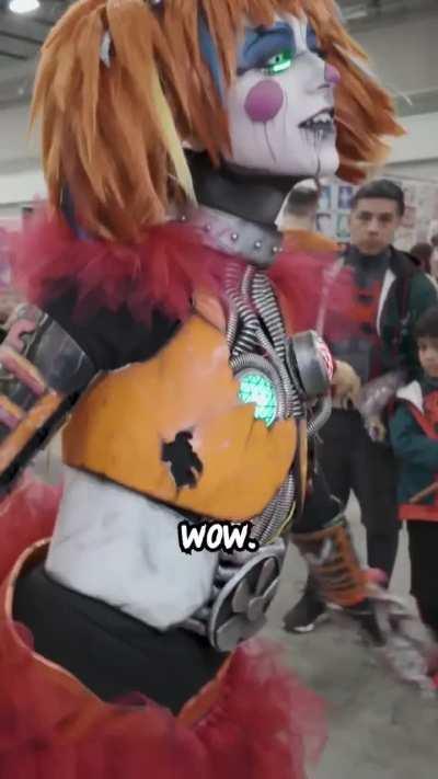 Totally badass, kudos to her 