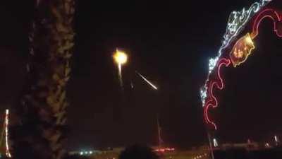 Worlds largest single firework shell