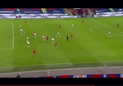 Kevin De Bruyne Brilliant Pass vs England