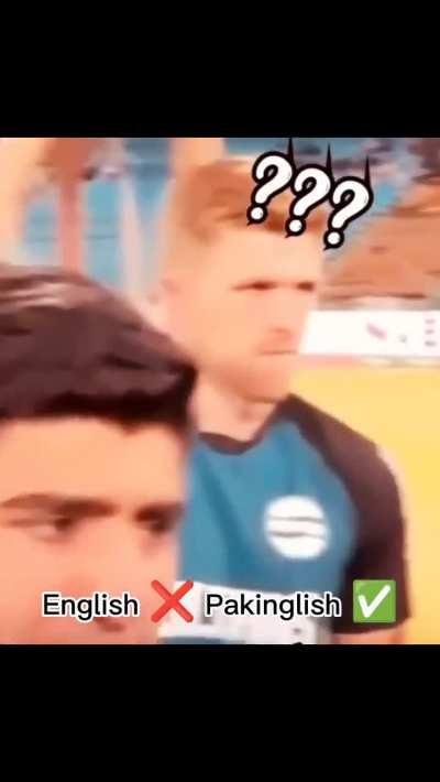 English ❌ Pakinglish ✅