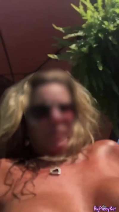 At the pool eating out my wife Kat’s Delicious Bucket Cunt and making her squirt. Bonus… Nice bending over pose afterwards showing off her heavy hanging 38DDs, asshole and gaped pussy.