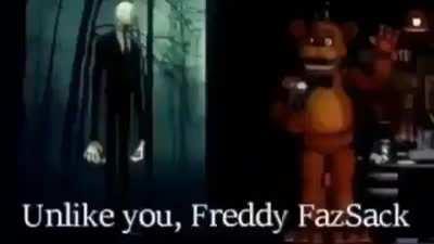 Freddy is racist now.😠