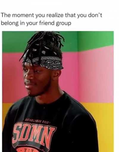 When your friends became a someone that make you don't even know about them