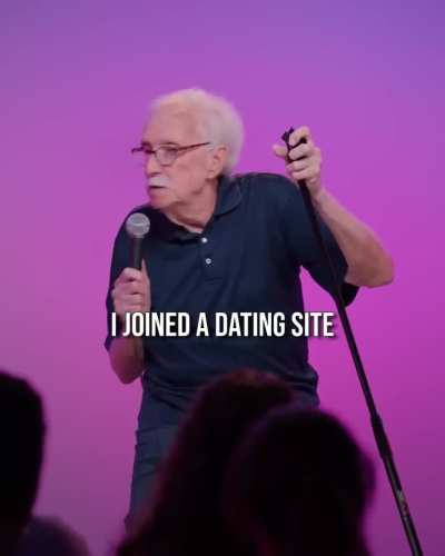 Old Man Does Stand Up Comedy 