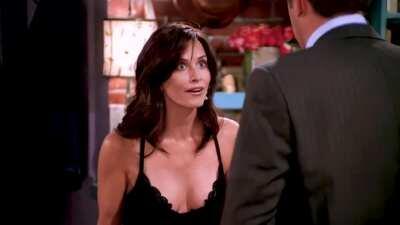 Courteney Cox as Monica - Enhanced (4K version in comments)