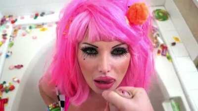 Taylor Wane - Worn, candy colored, and eager for cock and cum.