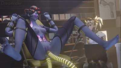 Widowmaker forced with Mercy (Dreamrider)