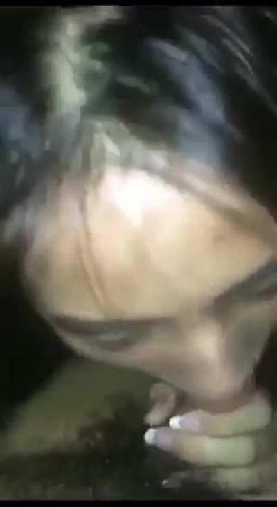 Selina sloppy blowjob