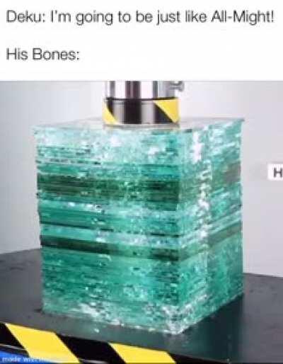 Deku needs to drink more milk