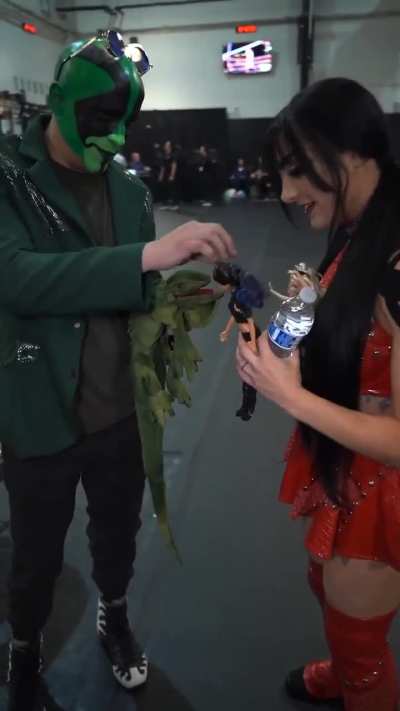 Mr. Iguana is just a green CM Punk