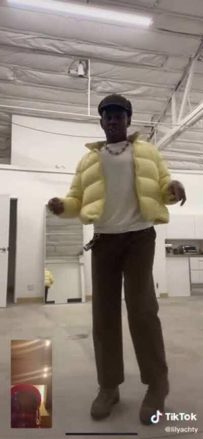 Tyler made a video on yatchy’s TikTok acc