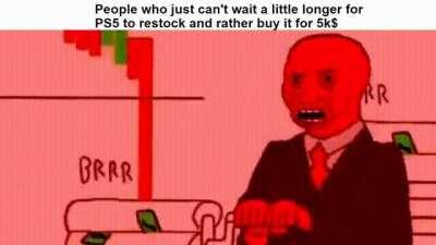 Money printing go brrr because I need it NOW