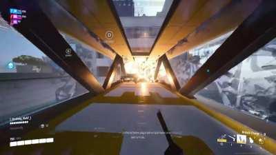 I guess he didn't see it coming 