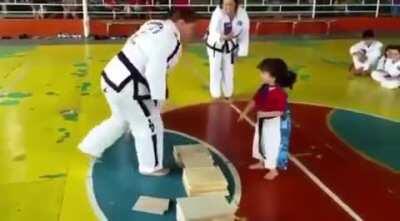 She was doing as she was told tho