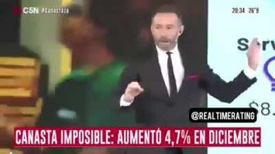 Cuando militar la inflación te empieza a afectar físicamente