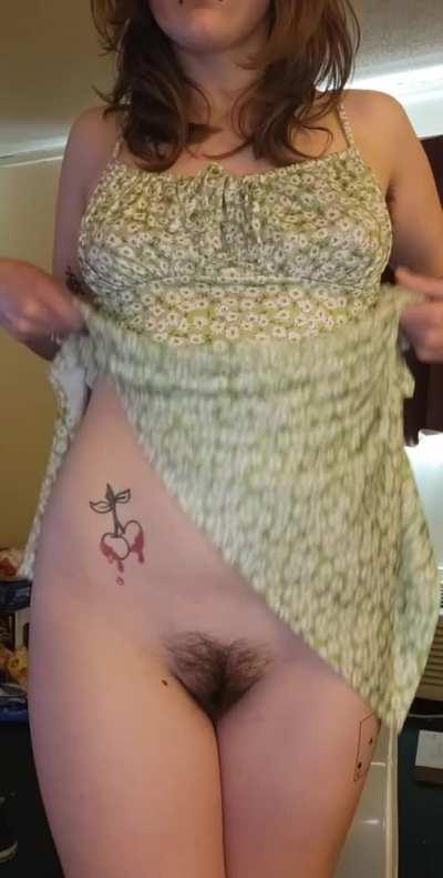 The only proper way to wear a sundress is with nothing underneath