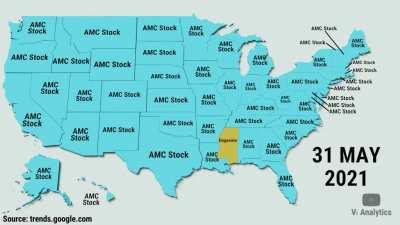 [OC] 2021's Trending Google Searches by State