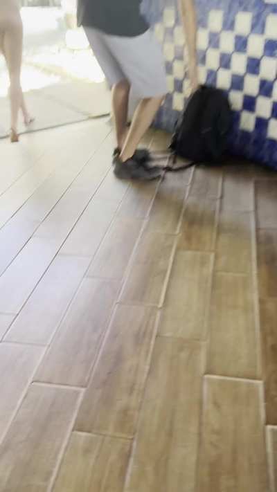 I love parading my tall [f] legs around the resort