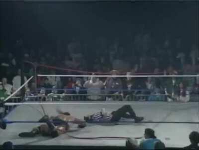 WCGW Trying a top rope move at 300+lbs