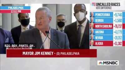 Philadelphia Mayor Jim Kenney: “I think what the president needs to do is, frankly, put his big boy pants on.