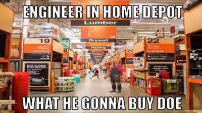 What he gonna buy doe?