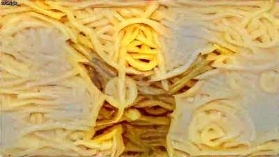 Echidna spin but it's spaghettis