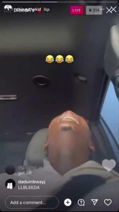 Chinay The Kid clowning 54 Don Dada