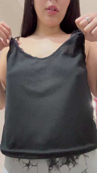 I like to wear my gym clothes without a bra