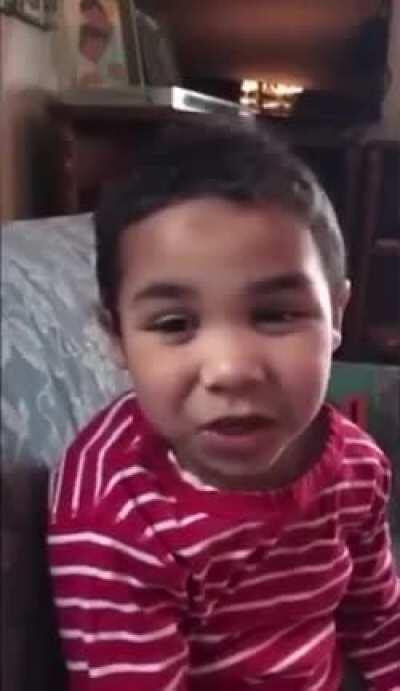 This Adorable Little Man Sings An Uplifting Cheerful Song