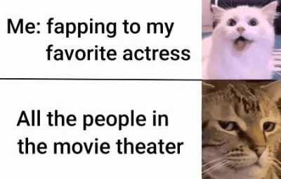 Just doing my business here, what are you staring at