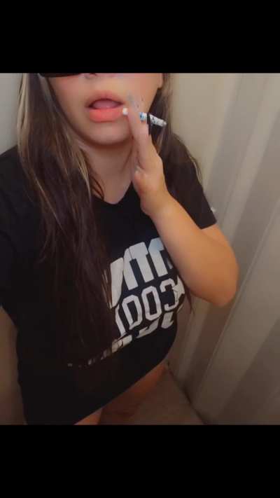 Everyone says my lips are made for smoking cigarettes