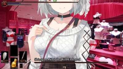 POV: you're working at Victoria's Secret and Noel walks into your shop