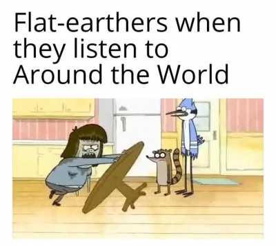 Around the world, around the world...